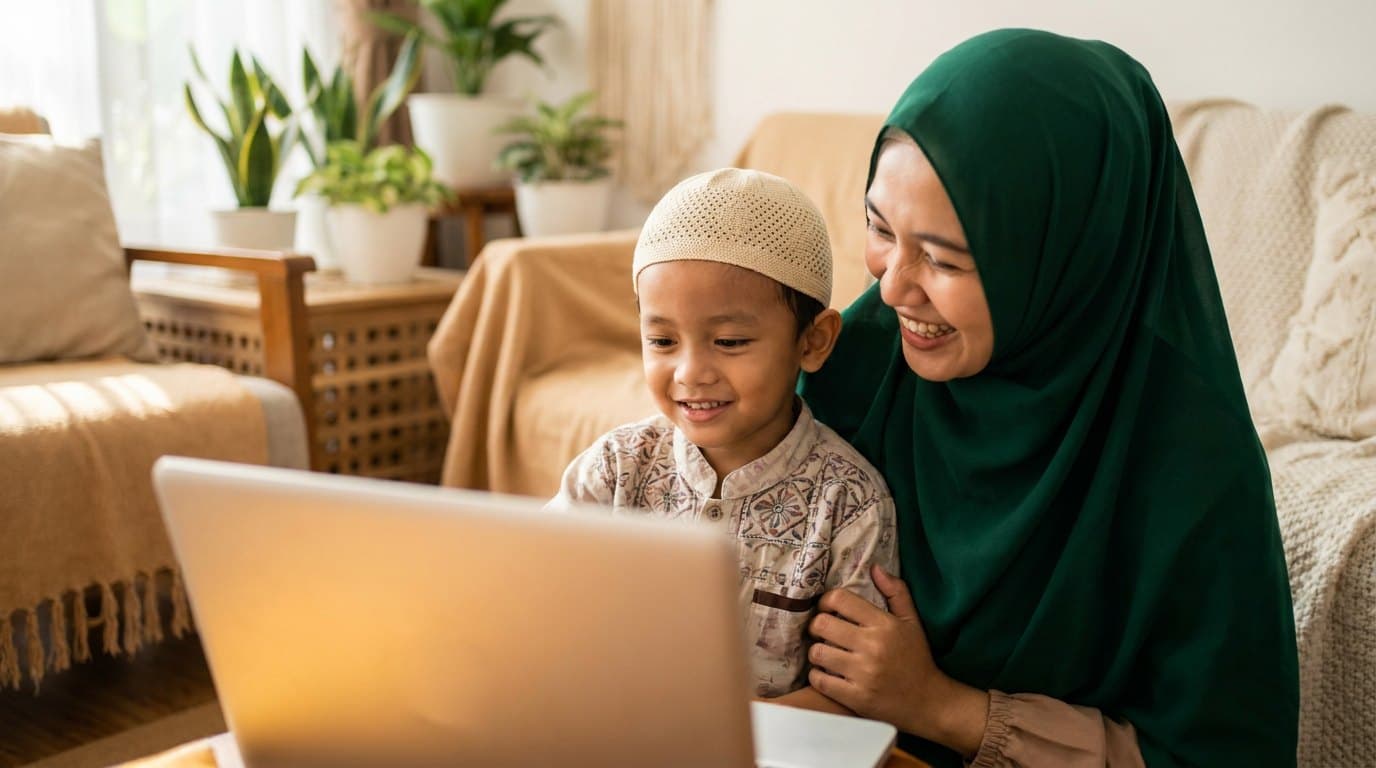 Apakah ngaji online efektif untuk anak